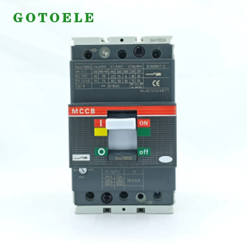 ABB TMAX Series Molded Case Circuit Breaker 3P 63A - 1600A