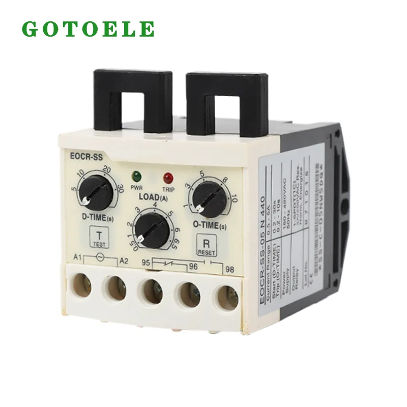 EOCR-SS elektroninen moottorinsuojarele